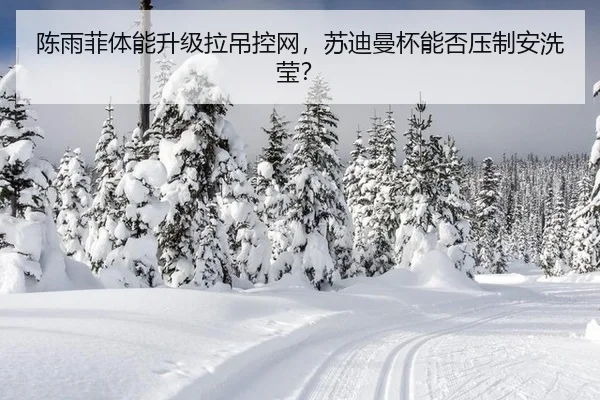 陈雨菲体能升级拉吊控网，苏迪曼杯能否压制安洗莹？